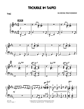 Trouble In Taipei - Piano