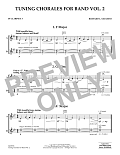 Tuning Chorales for Band, Volume 2 - Bb Clarinet 3