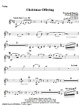 Christmas Offering - Viola