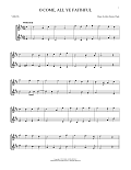 O Come, All Ye Faithful