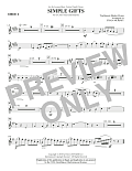 Simple Gifts - Oboe 2