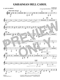 Ukrainian Bell Carol (arr. Richard L. Saucedo) - Eb Alto Clarinet
