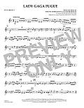 Lady Gaga Fugue - Bb Clarinet 2