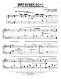 September Song [Classical version] (arr. Phillip Keveren)