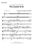The Count Is In - 2nd Bb Tenor Saxophone
