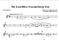 The Lord Bless You And Keep You - Bb Clarinet 1