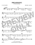 Dreamsong (Piano Feature With Band) - Eb Alto Clarinet