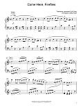 Come Here, Fireflies (arr. Mika Goto)