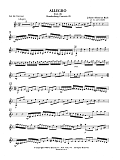 Allegro from Brandenburg Concerto No. 3 - 2nd Bb Clarinet