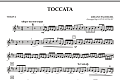 Toccata - Violin 2