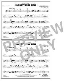 Fat Bottomed Girls - Bells/Xylophone 