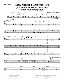 Carly Simon's Greatest Hits: A Choral Medley (arr. Lisa Despain) - Drums 