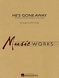 He's Gone Away (An American Folktune Setting for Concert Band) - Baritone B.C.