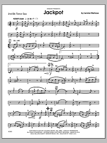Jackpot - 2nd Bb Tenor Saxophone 