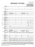 Hallelujah To My King - Full Score