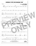 Should I Stay Or Should I Go - Cymbals