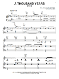 A Thousand Years (Part 2)