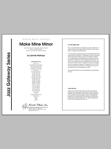Make Mine Minor - Full Score 