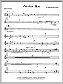 Cerulean Blue - Trumpet 3 