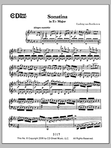 Sonatina In E-flat Major 