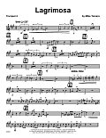 Lagrimosa - 4th Bb Trumpet