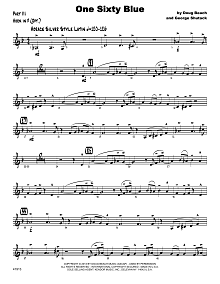 One Sixty Blue - Horn in F 