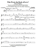 Who Wrote The Book Of Love? (Choral Medley) - Trumpet 1