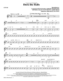 Deck the Halls - Guitar 
