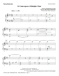 It Came Upon a Midnight Clear - Keyboard String Reduction