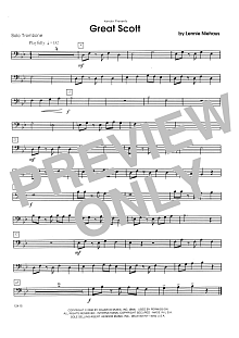 Great Scott - Trombone 