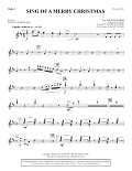 Sing of a Merry Christmas (Full Orchestra) - Violin 1