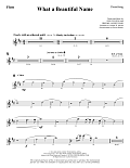 What a Beautiful Name (arr. Joseph M. Martin) - Flute