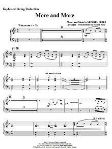 More And More - Keyboard String Reduction 