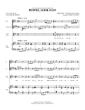 People Look East - Score