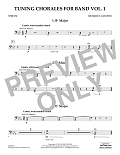 Tuning Chorales for Band - Timpani