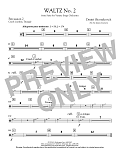 Waltz No. 2 (from Suite For Variety Stage Orchestra) - Percussion 2