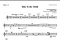 Holy Is The Child - F Horn 1,2