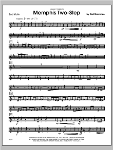 Memphis Two-Step - Violin 2 