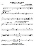 Celebrate Christmas (with O Come, All Ye Faithful) - Violin 1