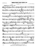 Miniature Jazz Suite #4 - 2nd Eb Alto Saxophone