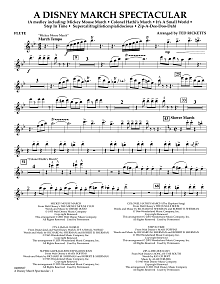 A Disney March Spectacular - Flute 