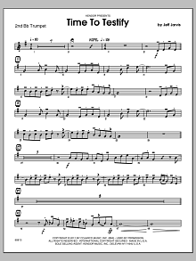 Time To Testify - 2nd Bb Trumpet 