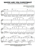 Where Are You Christmas? (arr. Phillip Keveren) (from How The Grinch Stole Christmas)