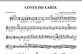 Coventry Carol - Bb Clarinet 1