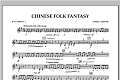 Chinese Folk Fantasy - Bb Clarinet 3