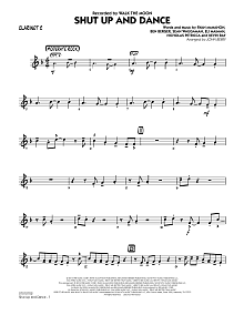 Shut Up and Dance - Bb Clarinet 2 
