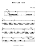 Prelude In E Minor, Op. 28, No. 4