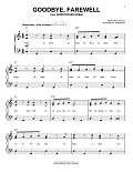 Goodbye, Farewell (from Christopher Robin)