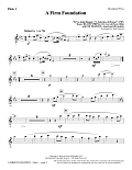 A Firm Foundation - Flute 1