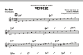 Vehicle - Bb Solo Sheet